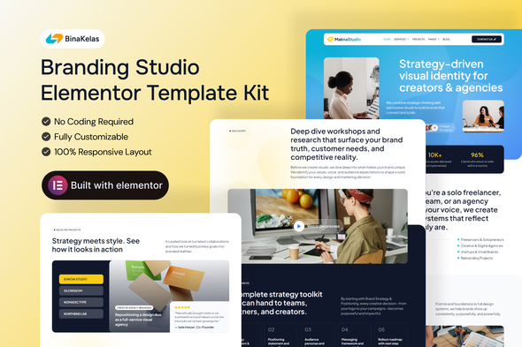 Download MaknaStudio – Branding Studio Elementor Pro Template Kit