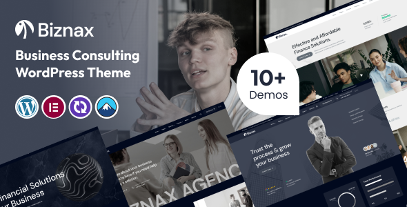 Download Biznax – Business Consulting WordPress Theme