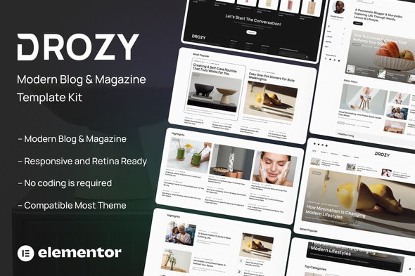 Download Drozy – Modern Blog