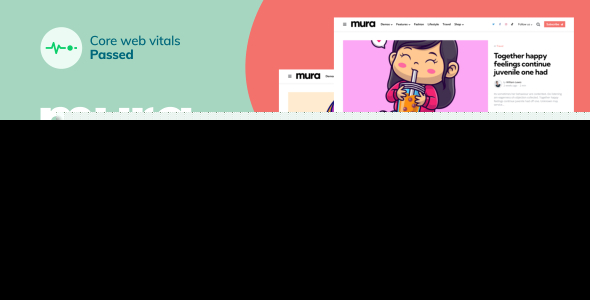 Download Mura – WordPress Theme for Content Creators
