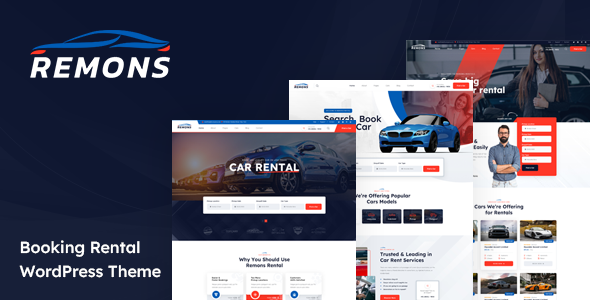 Télécharger Remons – Booking Rental Theme WordPress