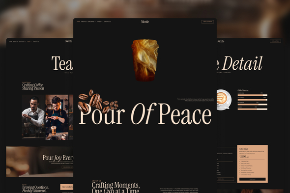 Download Nicetle – Modern Elegant Coffee Shop