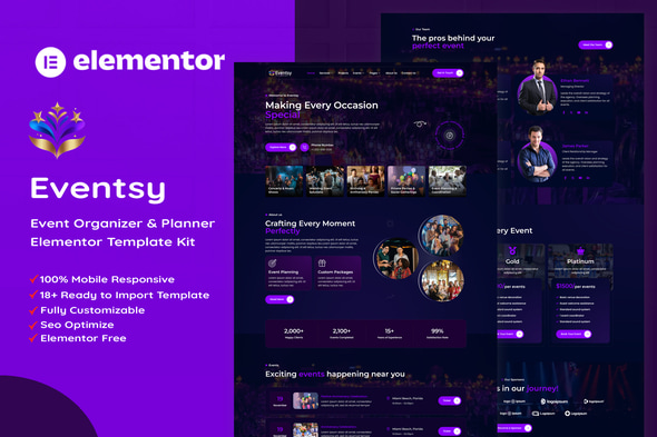 Download Eventsy – Event Organizer