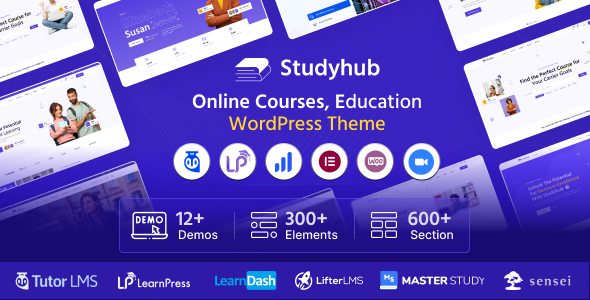 Download Studyhub – Education WordPress Theme