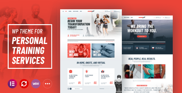 Download NanoFit – WP Theme for Personal Training Services