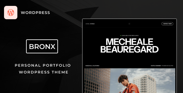 Télécharger Bronx | Portfolio Theme