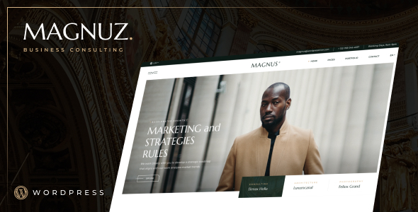 Download Magnuz – Business WordPress Theme