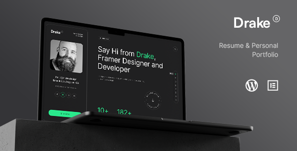 Download Drake Portfolio Theme
