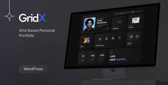 Download Gridx Portfolio Theme