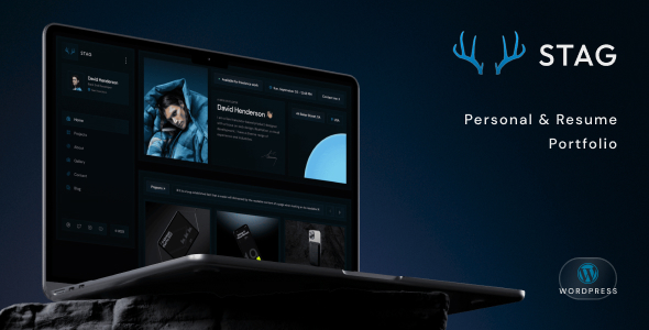 Download STAG – Personal Portfolio WordPress Theme