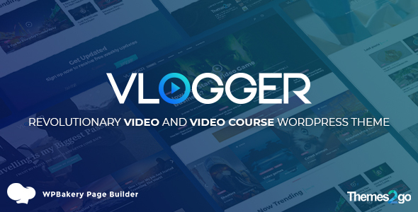 Télécharger Vlogger – Professional Video and Tutorials WordPress Theme