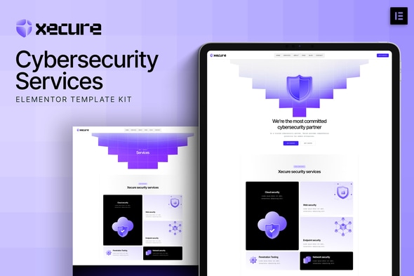 Télécharger Xecure – Cybersecurity Services Elementor Template Kit
