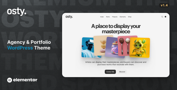 Télécharger Osty – Creative Agency and Portfolio Theme