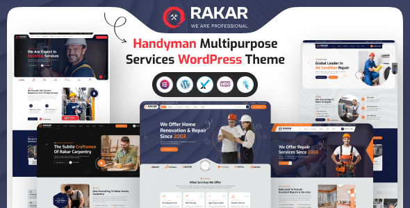 Download Rakar – Multipurpose Services WordPress Theme