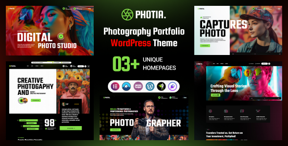 Download Photia – Photography Portfolio WordPress Theme