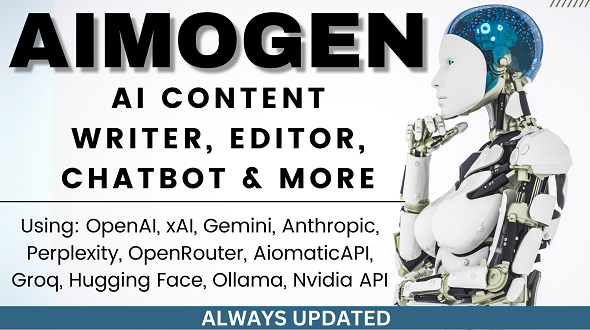 Download Aimogen Pro (AIomatic) – Automatic AI Content Writer