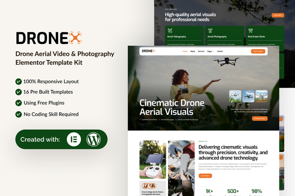 Download Dronex – Drone Aerial Video