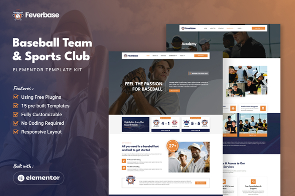 Télécharger Feverbase – Baseball Team