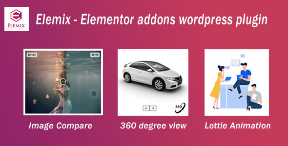Télécharger Elemix – Elementor Widgets Addon WordPress Plugin