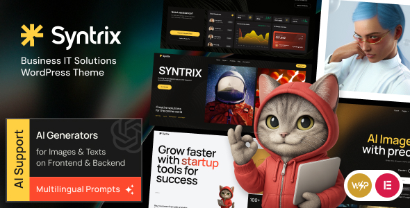 Télécharger Syntrix – Business IT Solutions WordPress Theme