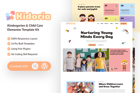 Download Kidoria – Kindergarten