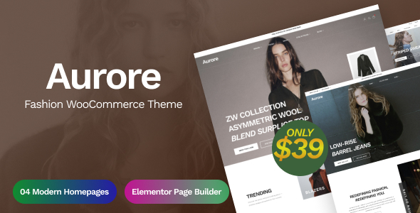 Download Aurore – Fashion WooCommerce Theme