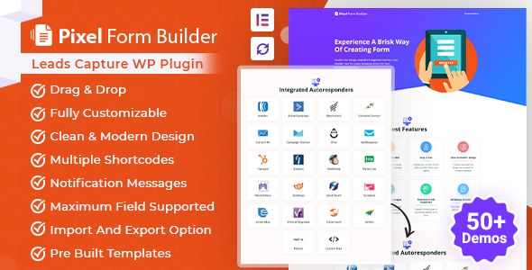 Download Pixel – Form Builder and Leads Capture WordPress Plugin