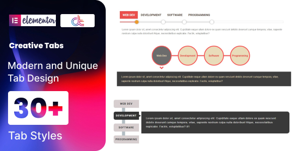 Télécharger BWD Creative Tabs Add-on for Elementor