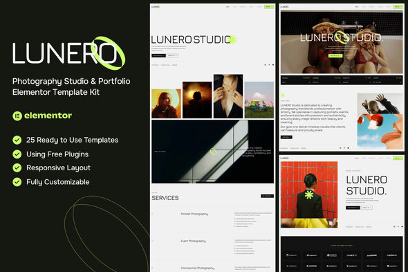 Download Lunero – Photography Studio