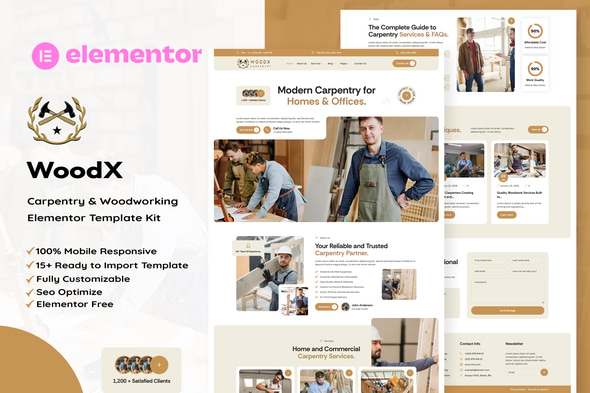 Download Woodx – Carpentry