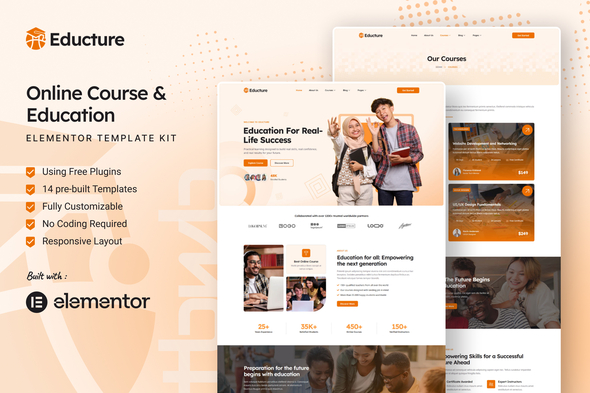 Download Educture – Online Course