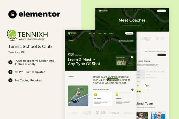 Download Tennixh – Tennis School
