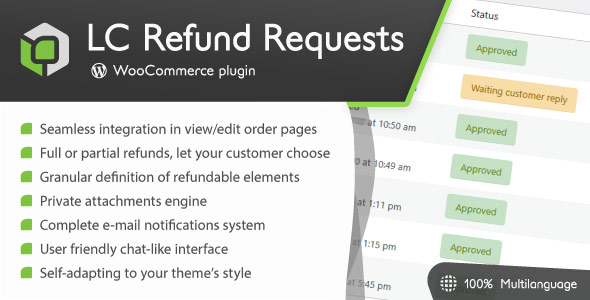 Download LC Refund Requests for WooCommerce