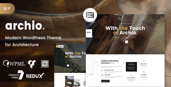 Télécharger Archio – Architecture Interior Design Theme