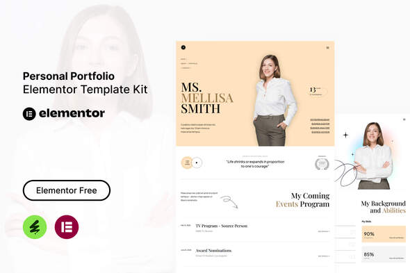 Download Profily – Personal Portfolio Elementor Template Kit