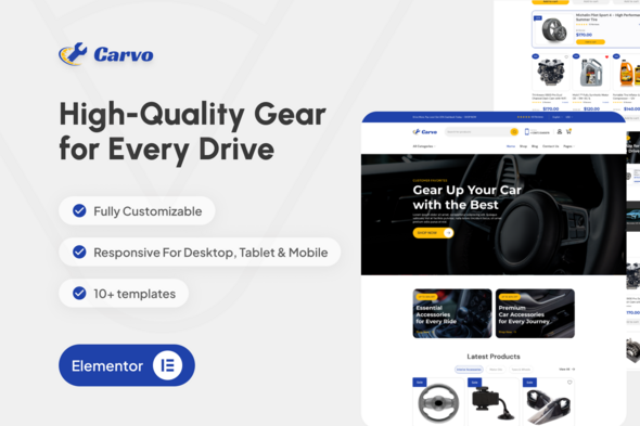 Télécharger Carvo – Auto Parts Store