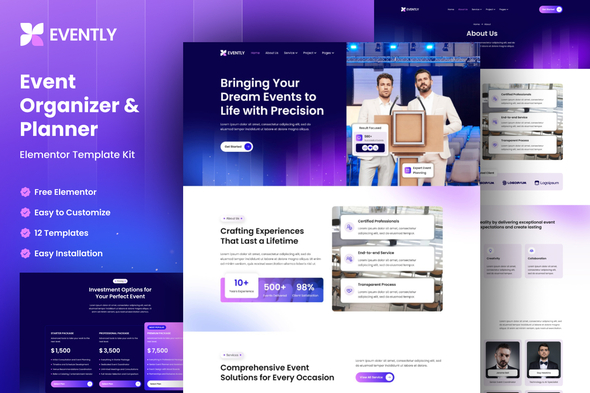 Download Evently – Event Organizer