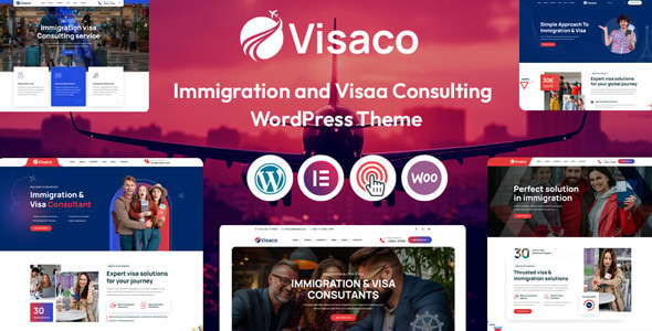 Télécharger Visaco – Immigration and Visa Consulting WordPress Theme