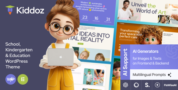 Download Kiddoz – School, Kindergarten