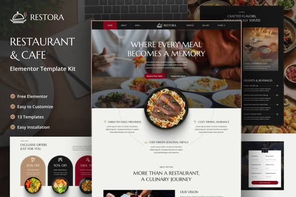 Télécharger Restora – Restaurant