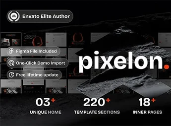 Télécharger Pixelon – Creative Digital Portfolio WordPress Theme