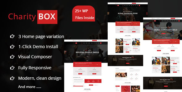 Download CharityBOX- Fundraising WordPress Theme