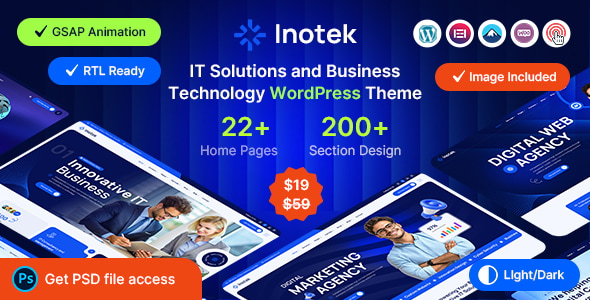 Télécharger Inotek – IT Solutions and Business Technology WordPress Theme