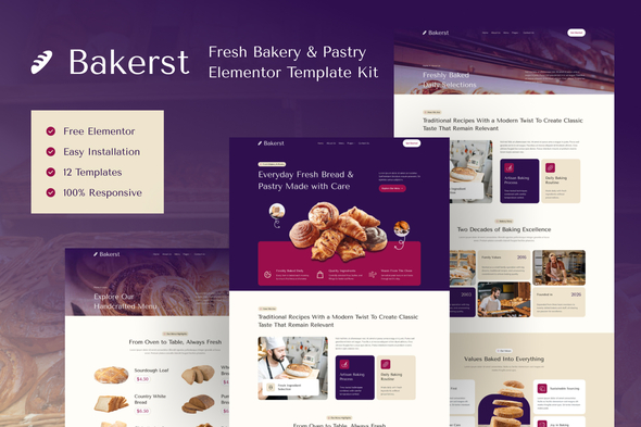 Download Bakerst – Bakery