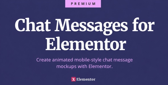 Download Chat Messages for Elementor
