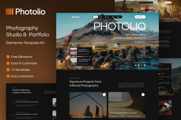 Télécharger Photolio – Photography Studio