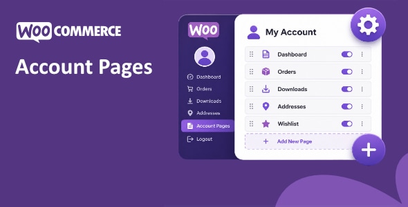 Download Custom My Account Pages for WooCommerce