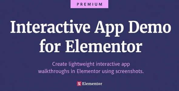 Download XElementor Interactive App Demo