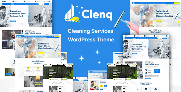 Download Clenq – Cleaning Services WordPress Theme