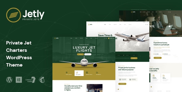 Télécharger Jetly – Private Jet Charters WordPress Theme